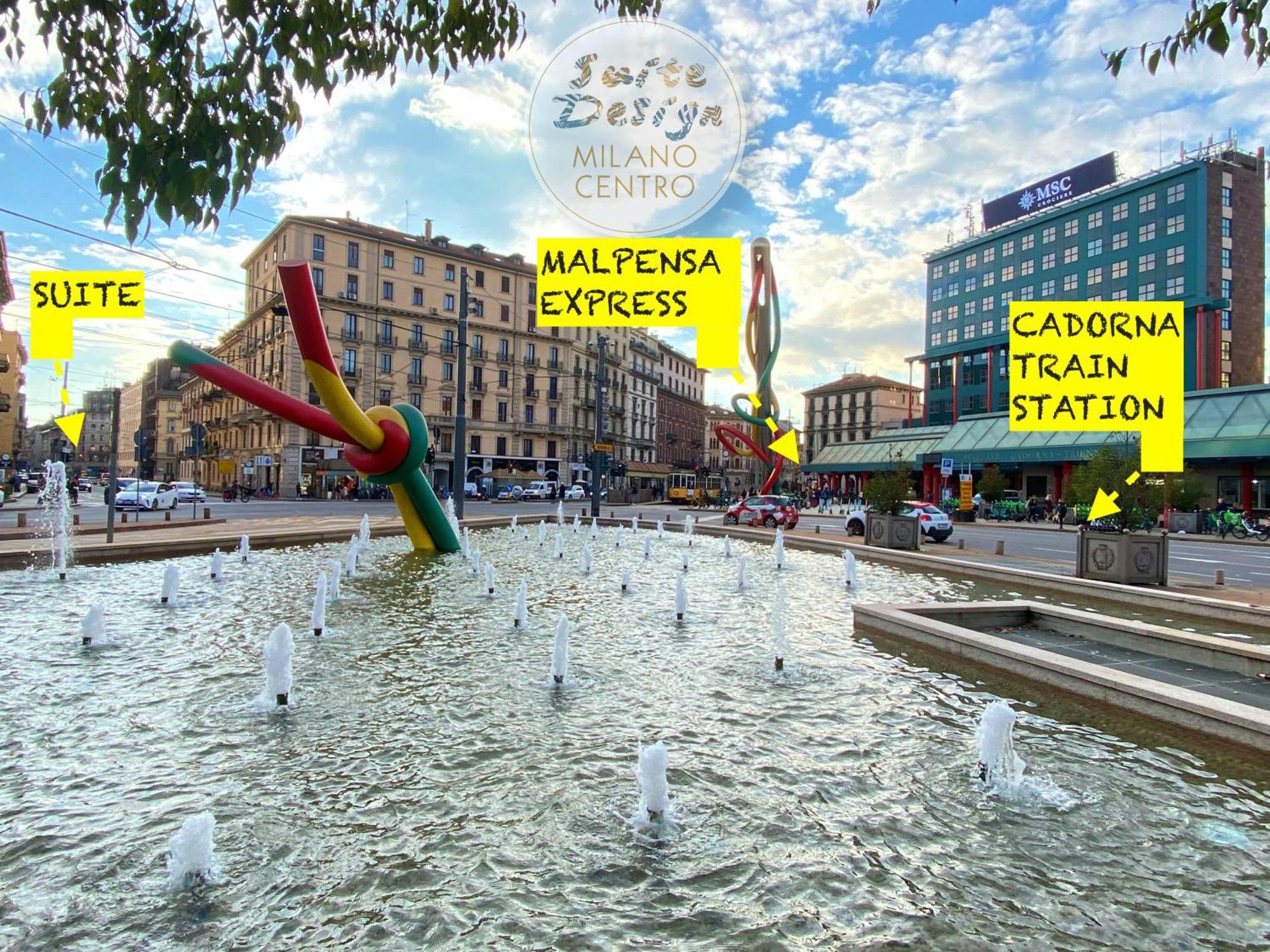 Suite Design Milano Centro Castello-Sforzesco-Cenacolo Eksteriør billede